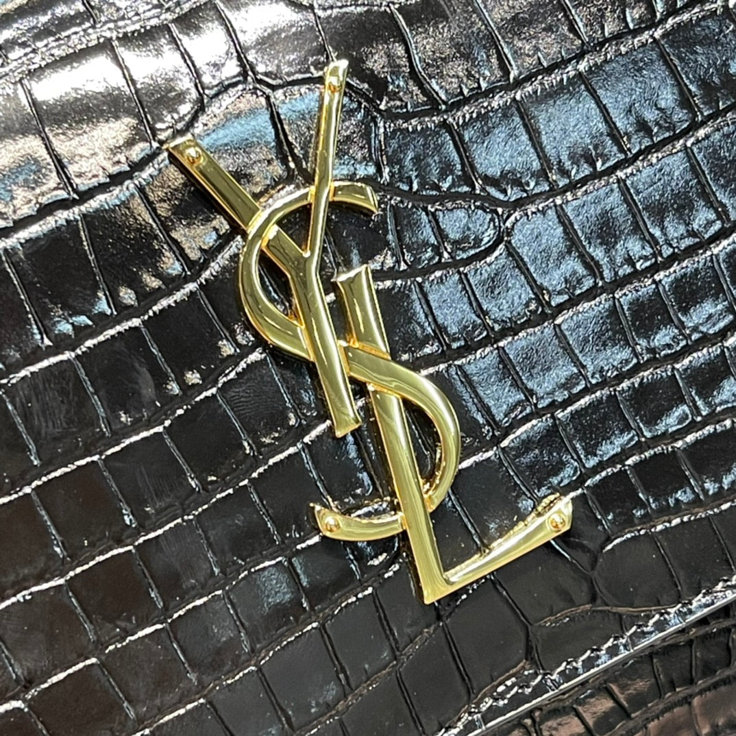 YSL Sunset Bag Small - Black