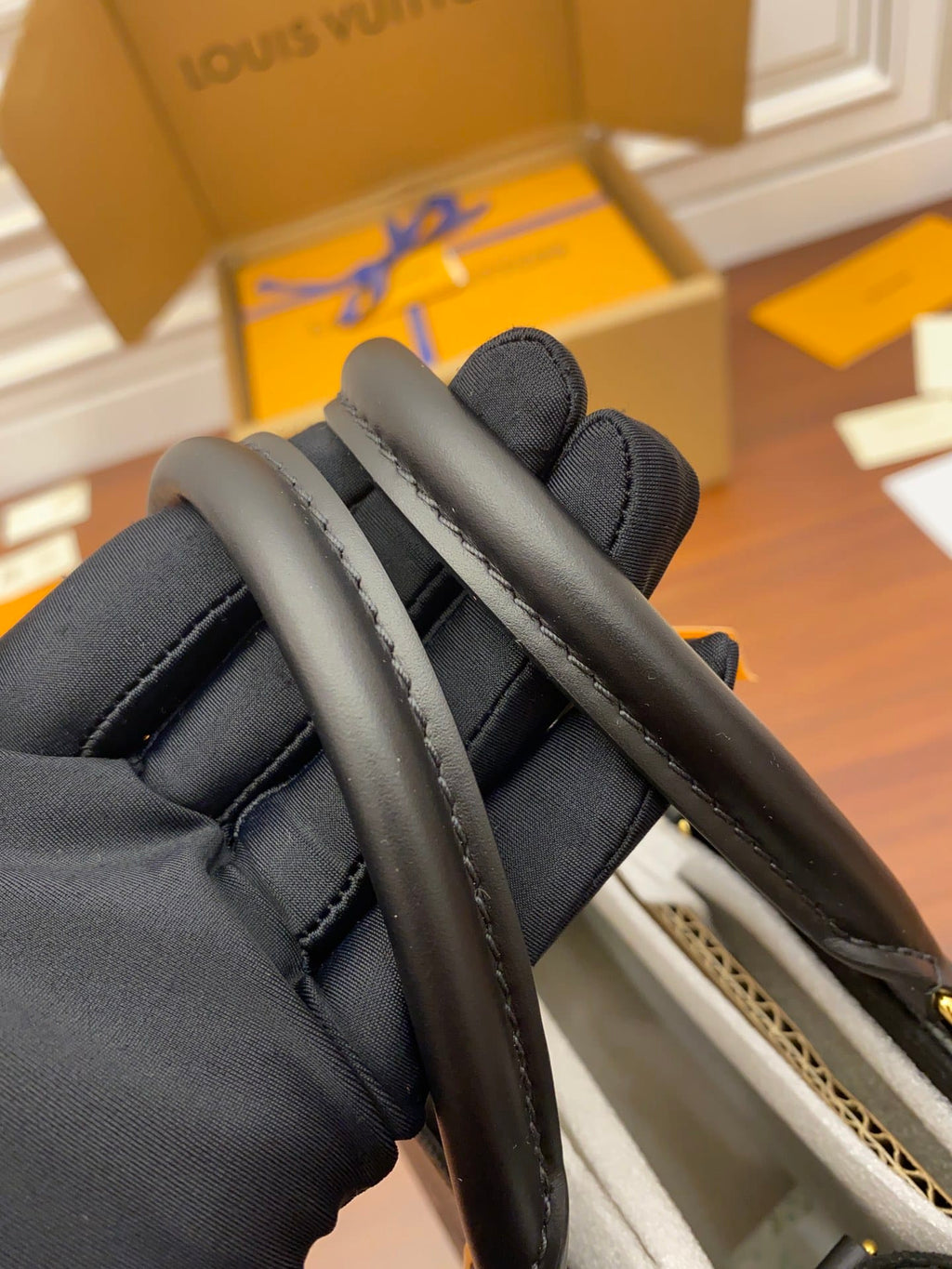 Louis Vuitton LV OnTheGo PM Handbag - Black
