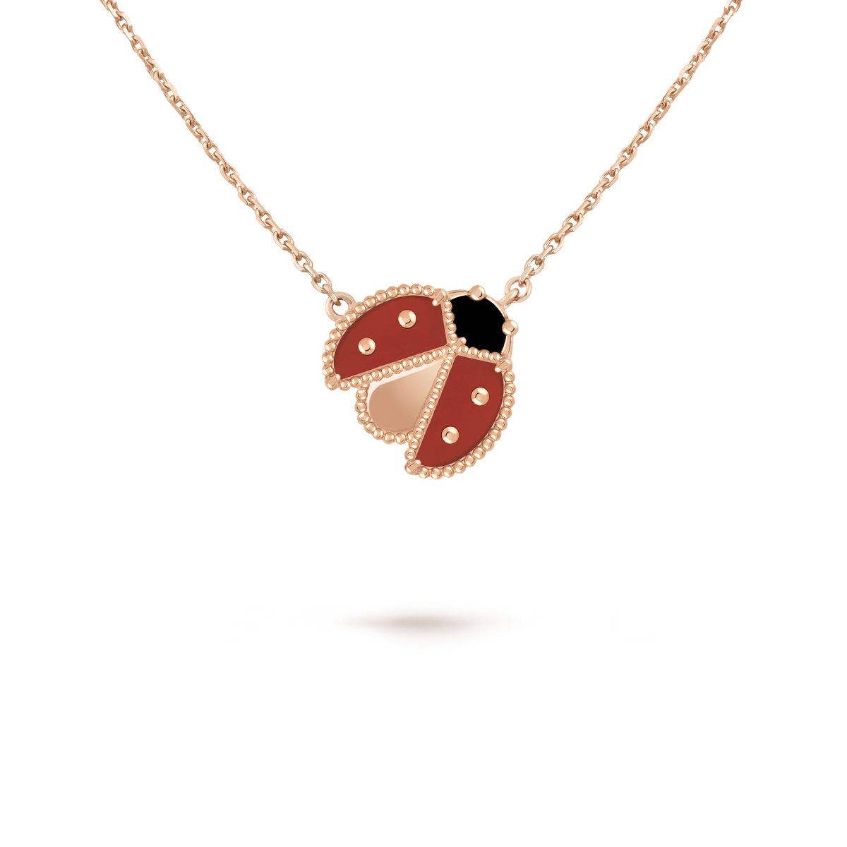 Lucky Spring Pendant Necklace - 18K Gold