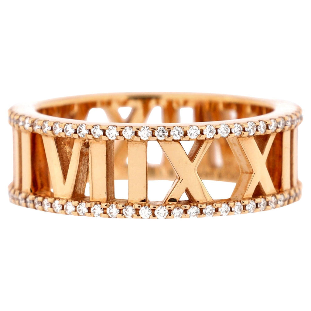 Tiffany Atlas Moissanite Ring - 18K Rose Gold