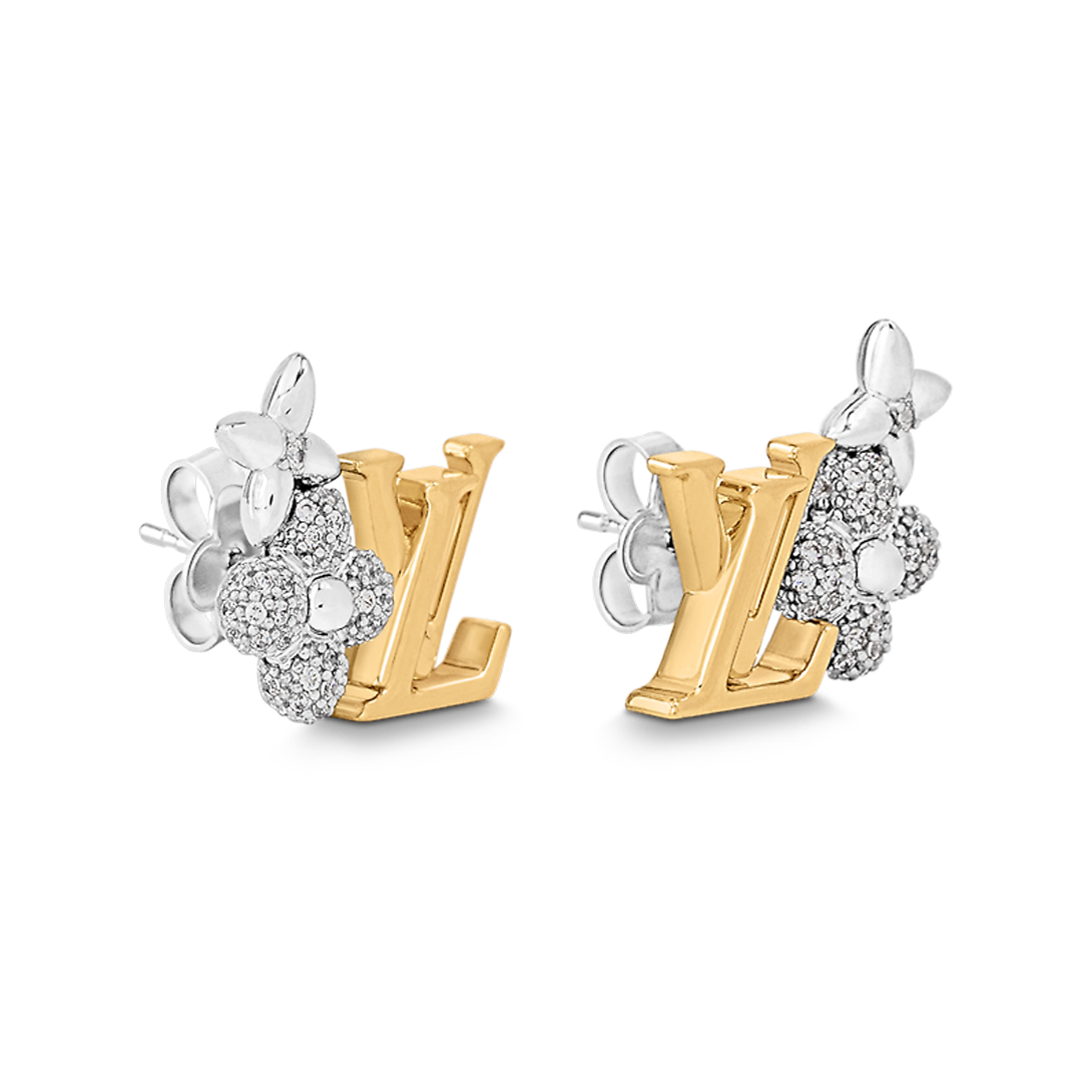 Louis Vuitton Gram Earrings - 18K Yellow Gold