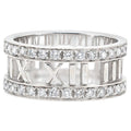 Tiffany Atlas Open Moissanite Ring - 18K White Gold