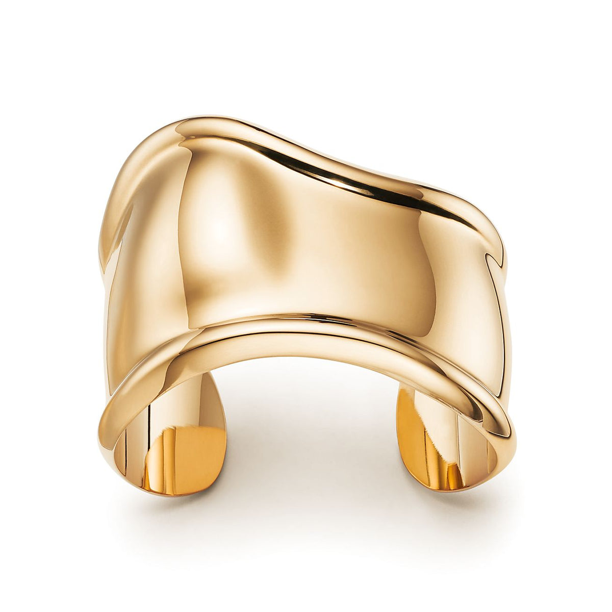 Tiffany Elsa Peretti Small Bone Cuff Bracelet - 18K Gold