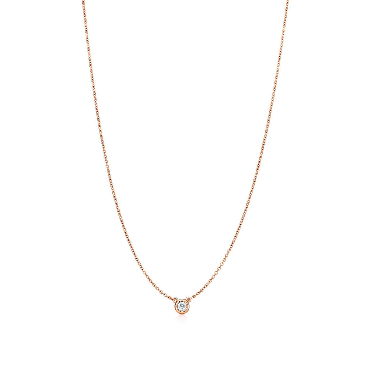 Tiffany Elsa Peretti Diamond Necklace