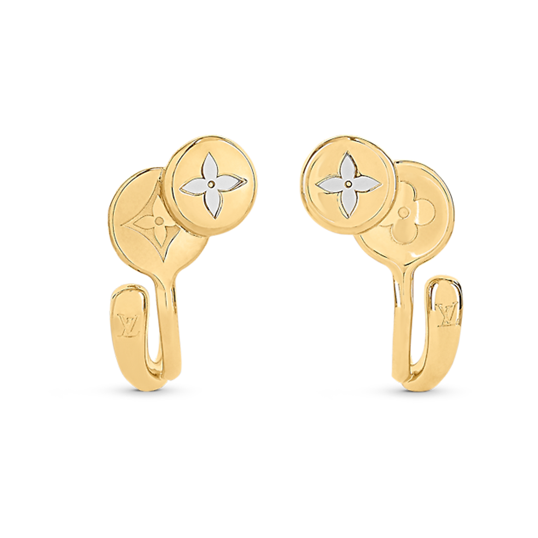 Louis Vuitton Symphony Earrings - 18K Yellow Gold