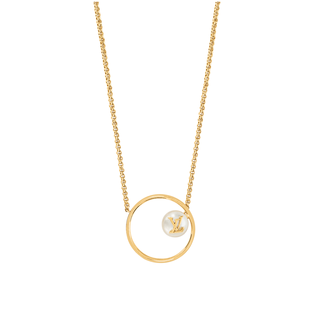 Louis Vuitton Eclipse Pearl Necklace