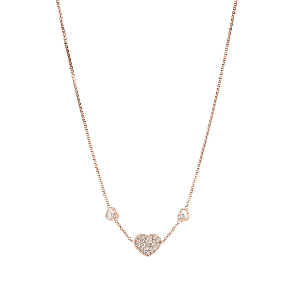 Happy Heart Diamond Necklace