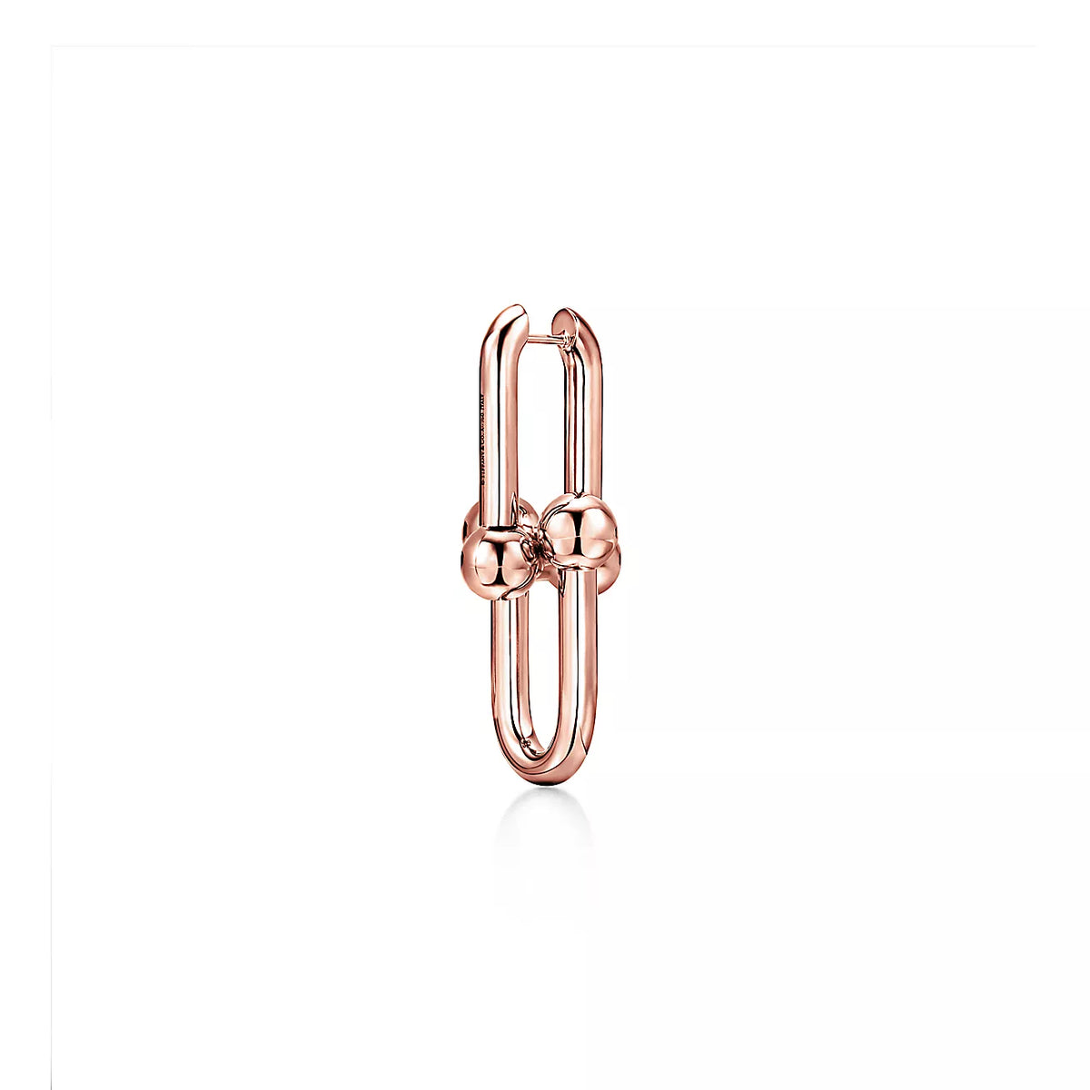 Tiffany HardWear Extra Large Link Earrings - 18K Gold