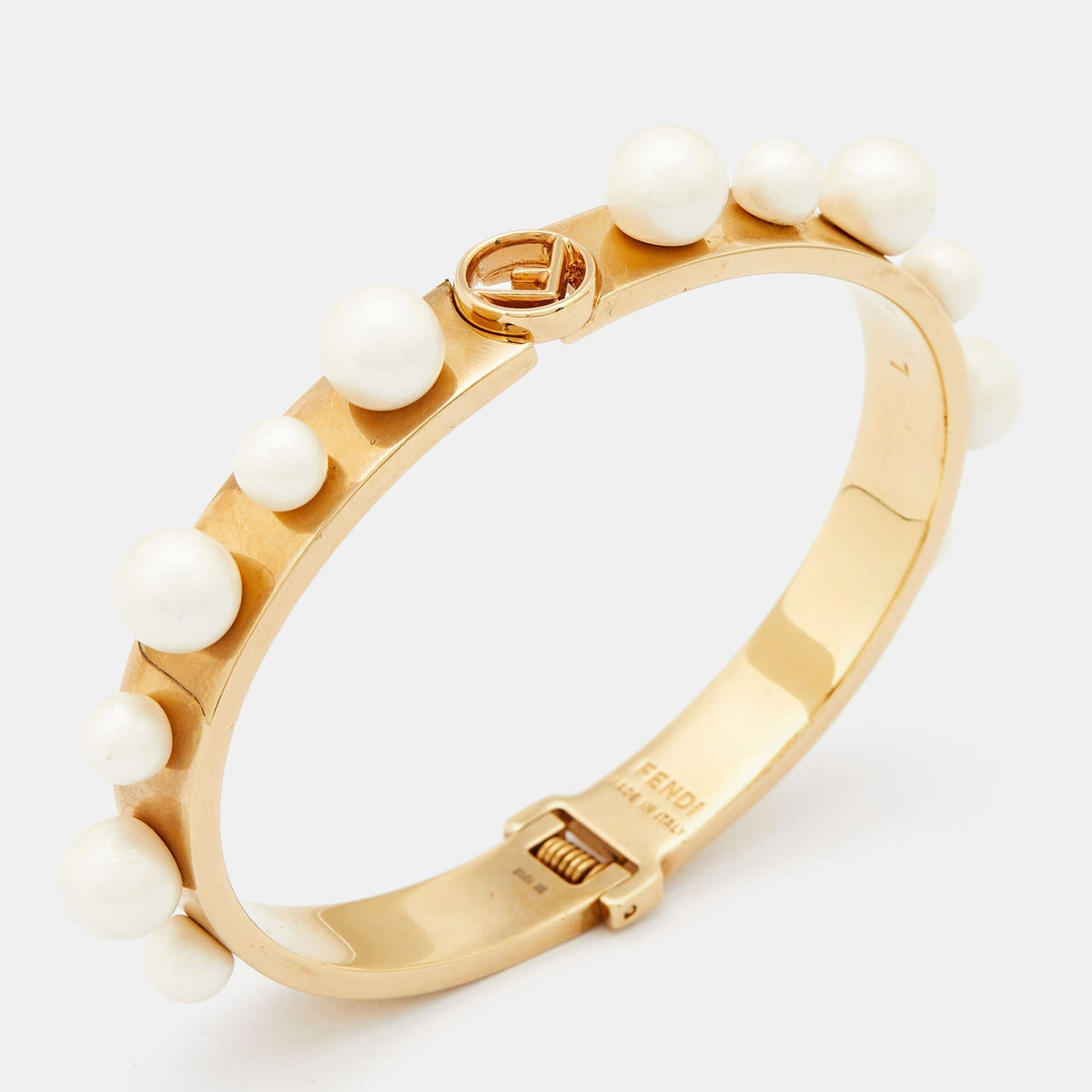 Fendi Pearl Bracelet - 18K Gold