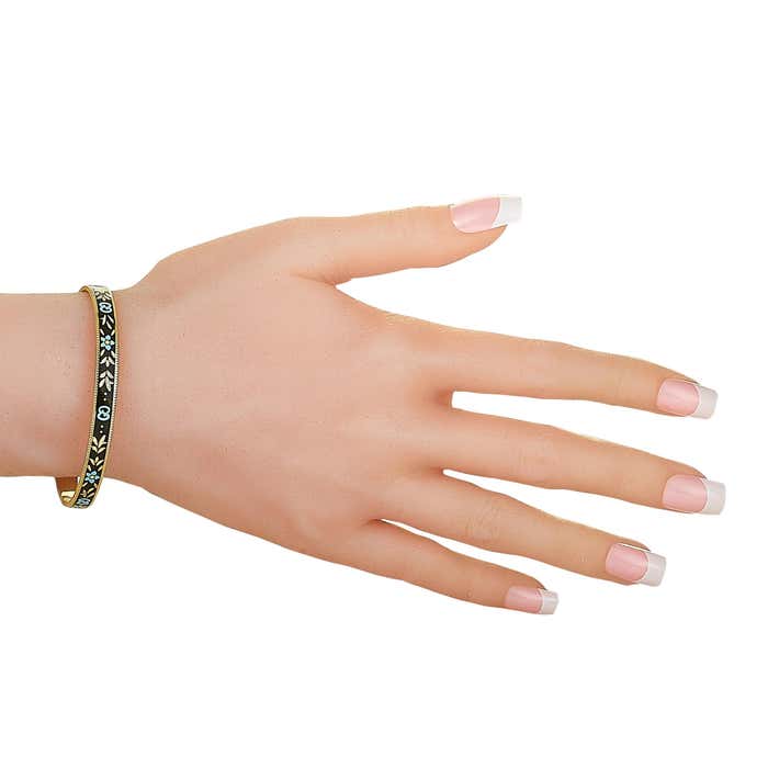 Gucci Double G Icon Blooms Bracelet