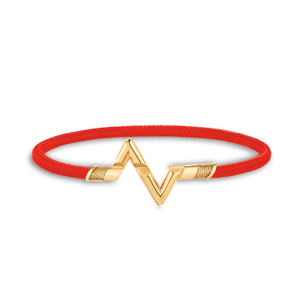 Louis Vuitton Volt Upside Down Play Red Bracelet