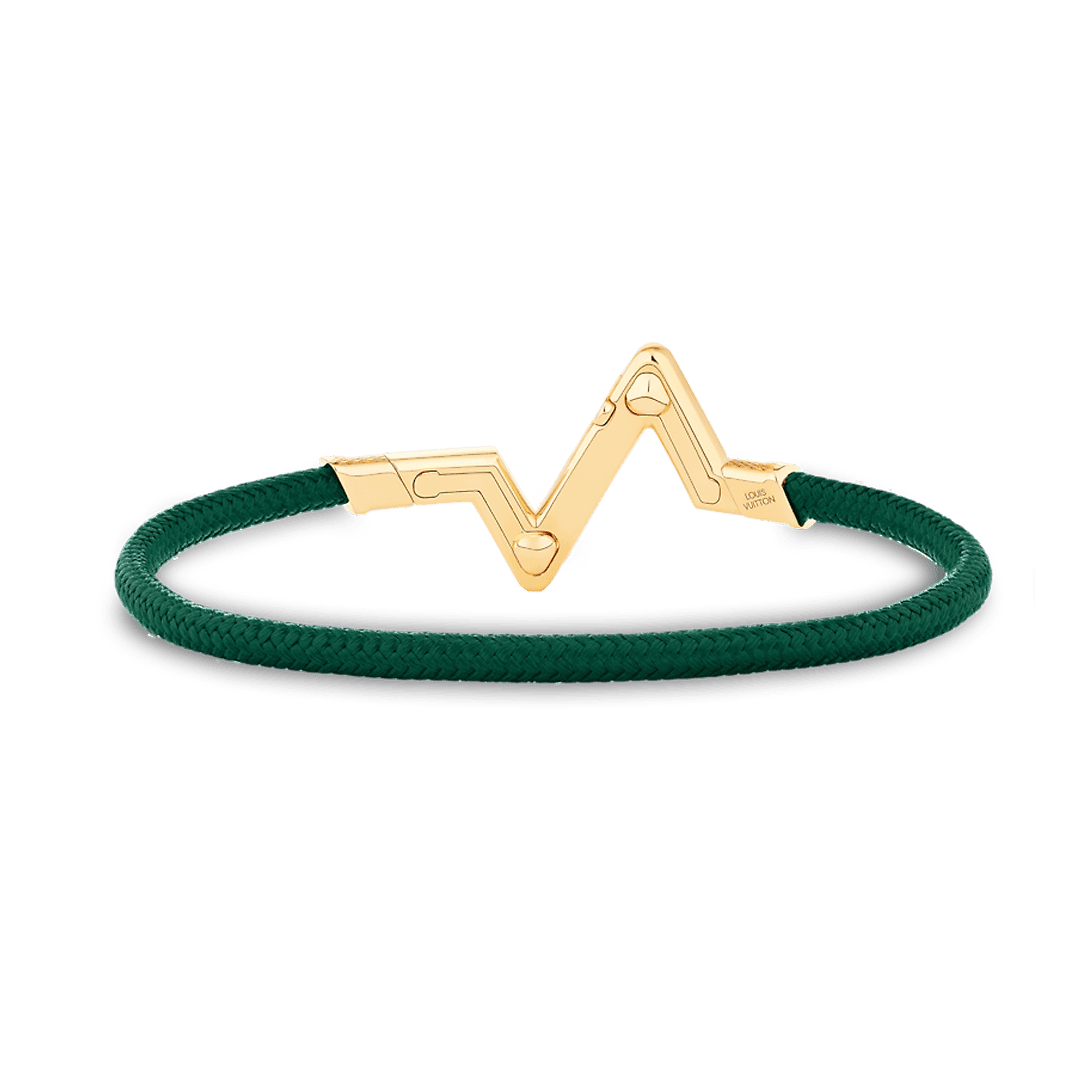 Louis Vuitton Volt Upside Down Play Green Bracelet
