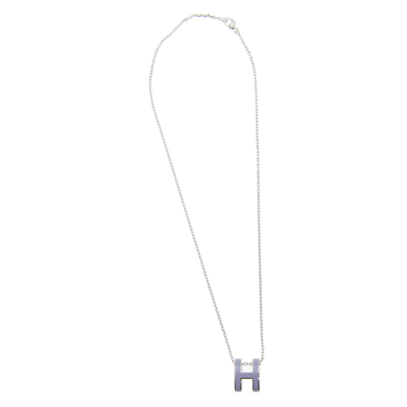 Hermes Mini Pop Purple Necklace