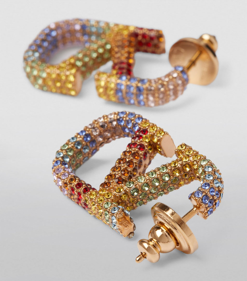 Valentino Valentino Signature Earrings - 18K Yellow Gold