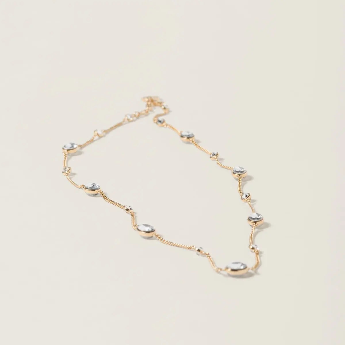Miu Metal Crystal Bracelet