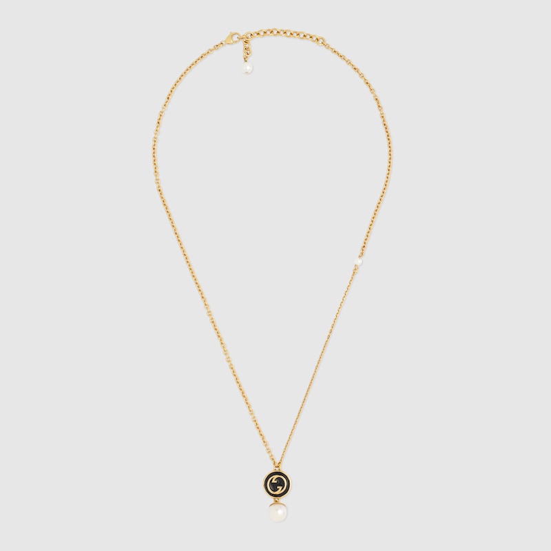 Gucci Double G Blondie Pendant Necklace