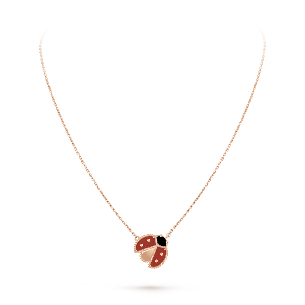 Lucky Spring Pendant Necklace - 18K Gold