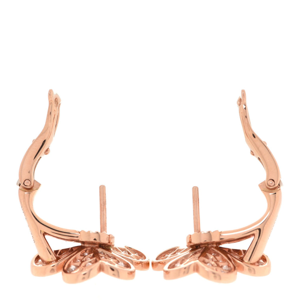 Frivole Pink Sapphire Earrings - 18K Gold