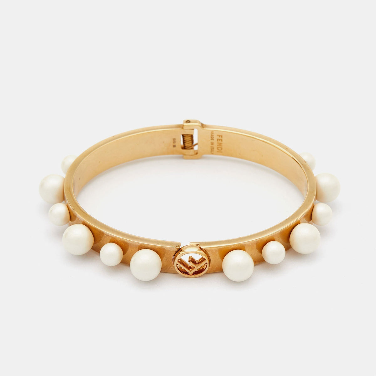 Fendi Pearl Bracelet - 18K Gold