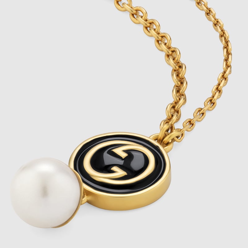 Gucci Double G Blondie Pendant Necklace