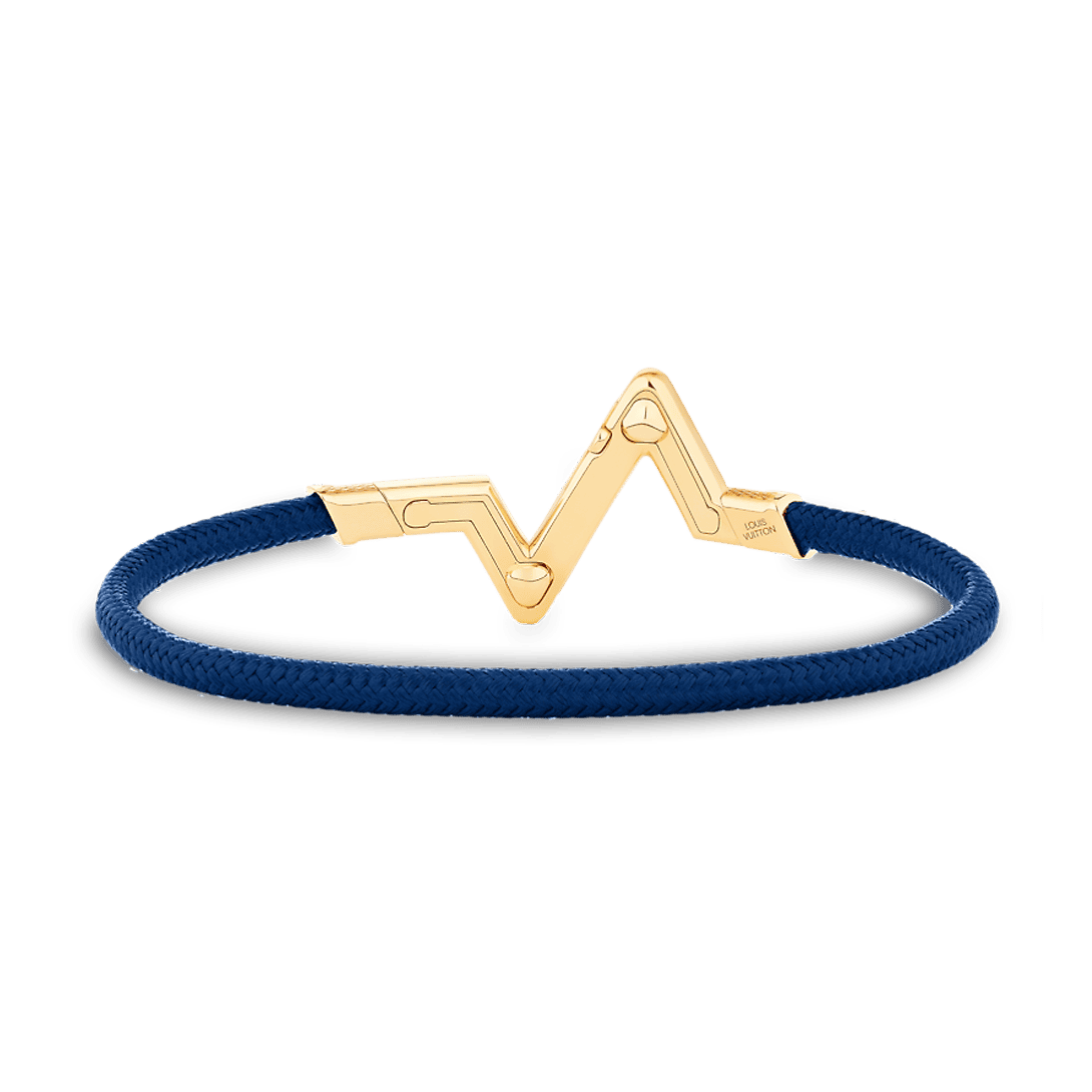 Louis Vuitton Volt Upside Down Play Blue Bracelet