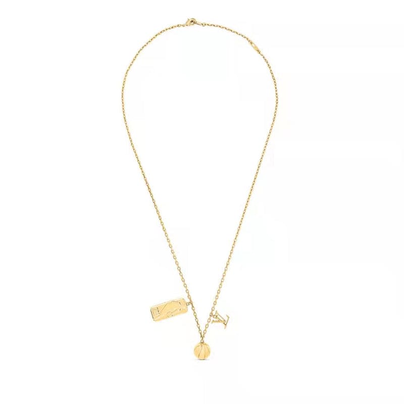 Louis Vuitton Tab Pendant Necklace