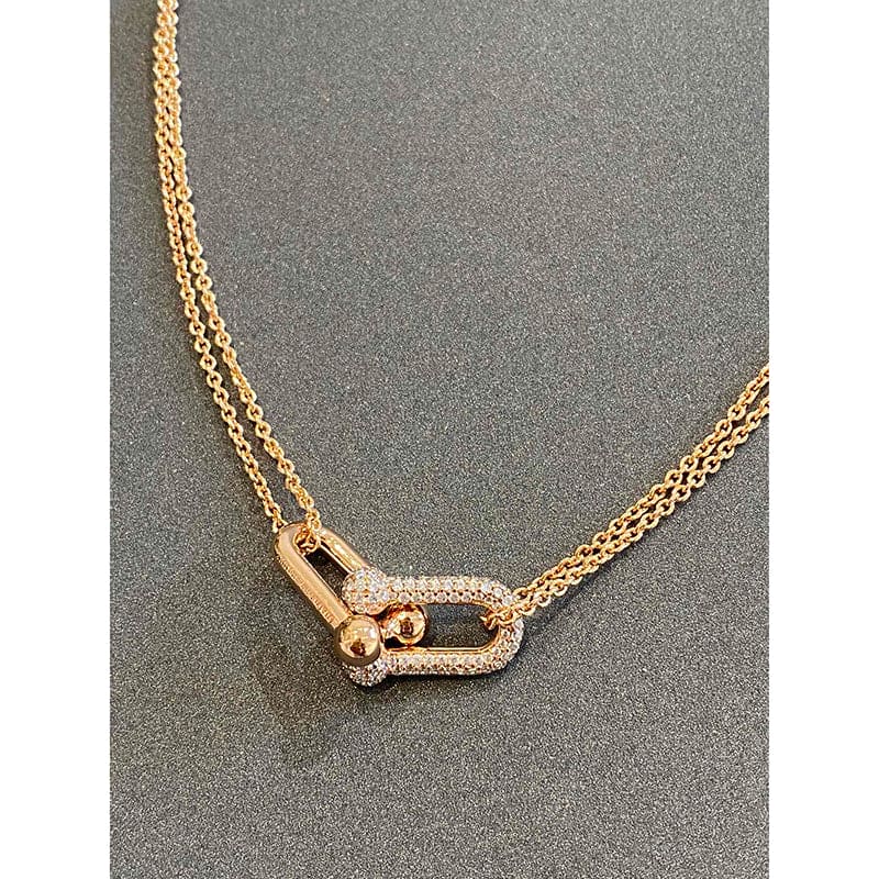 Tiffany HardWear Double Link Necklace