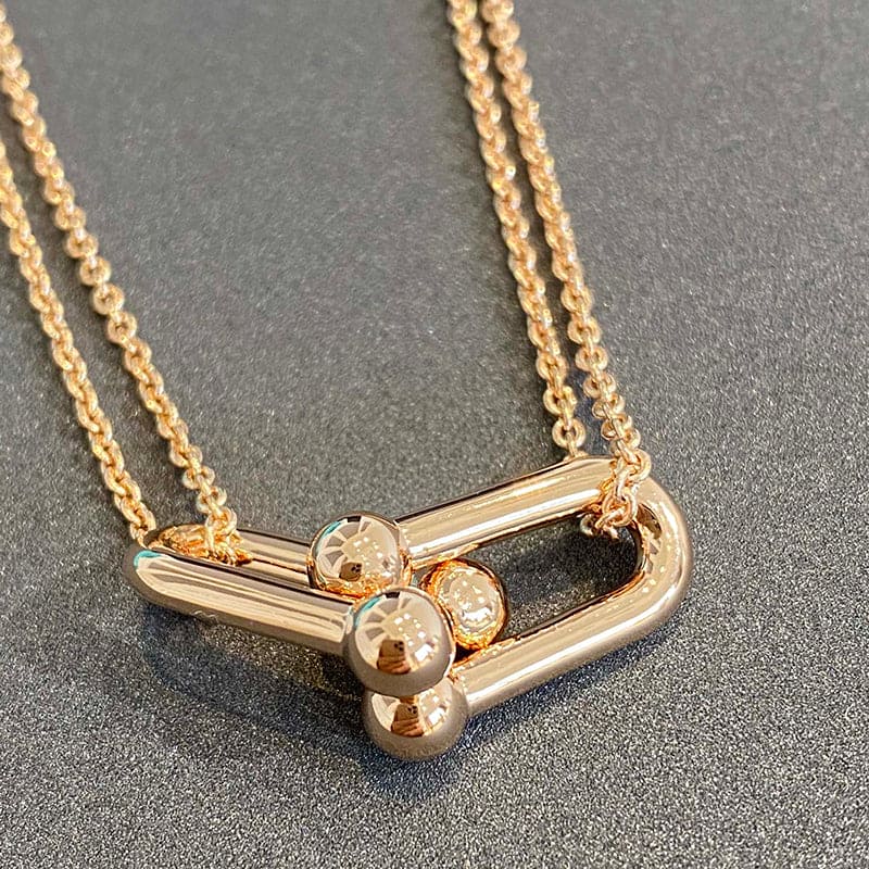 Tiffany HardWear Double Link Necklace