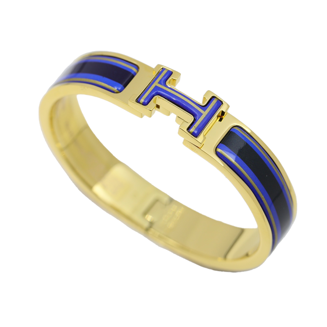 Hermes Clic H Purple Bracelet
