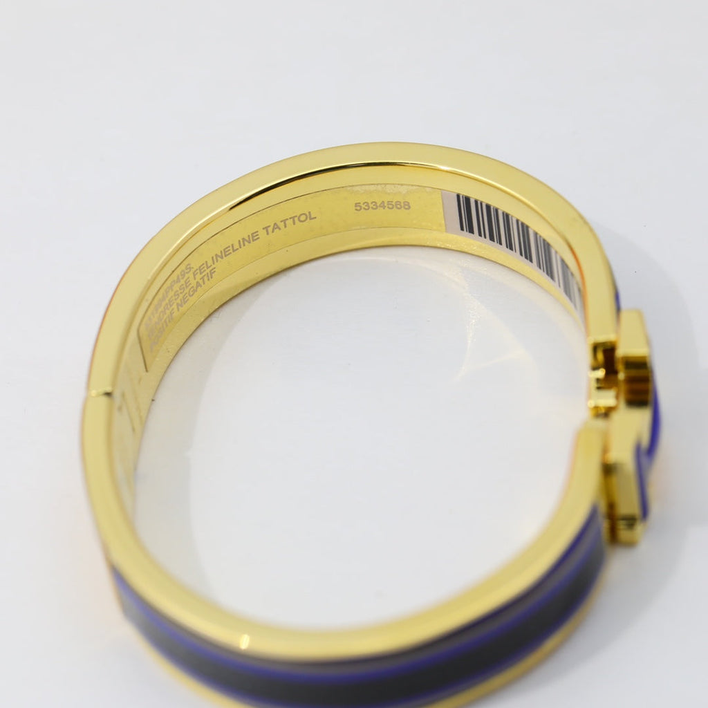 Hermes Clic H Purple Bracelet