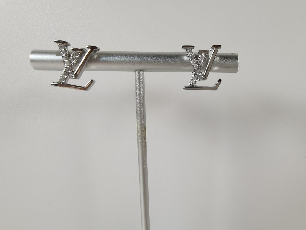 Louis Vuitton Iconic Diamond Earrings - 18K White Gold