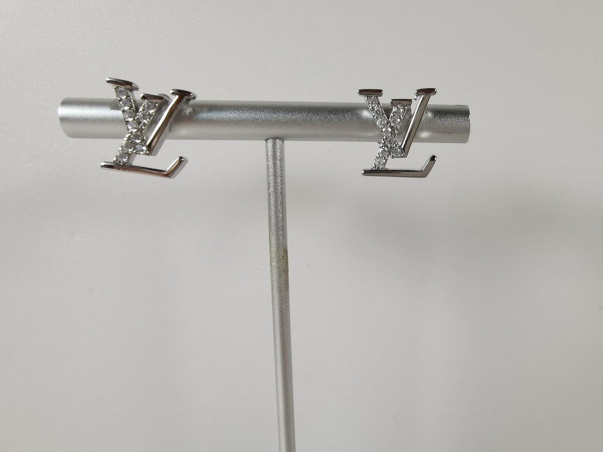 Louis Vuitton Iconic Diamond Earrings - 18K White Gold