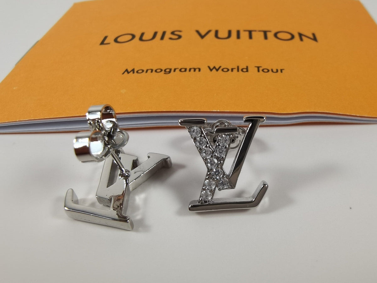 Louis Vuitton Iconic Diamond Earrings - 18K White Gold