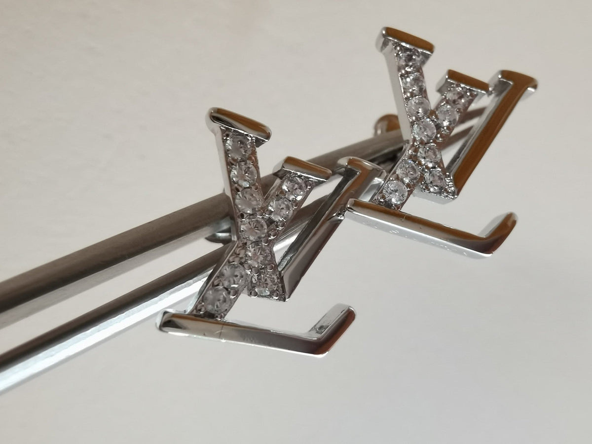 Louis Vuitton Iconic Diamond Earrings - 18K White Gold