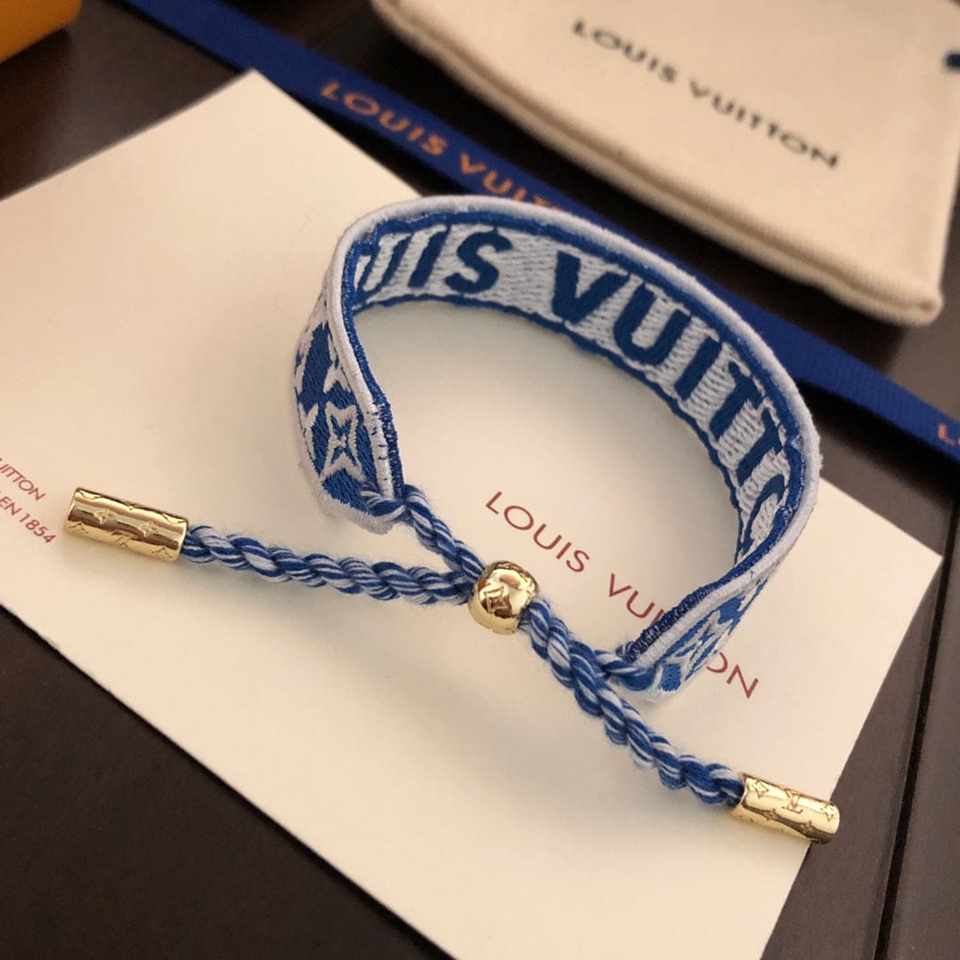 Louis Vuitton Buddy Red & Black Bracelet
