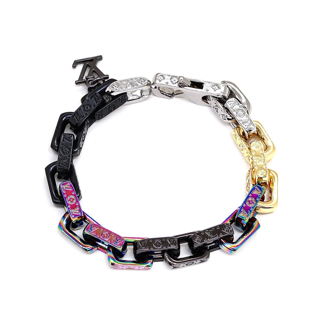 Louis Vuitton Street Style Chain Bracelet