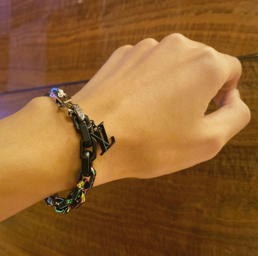 Louis Vuitton Street Style Chain Bracelet