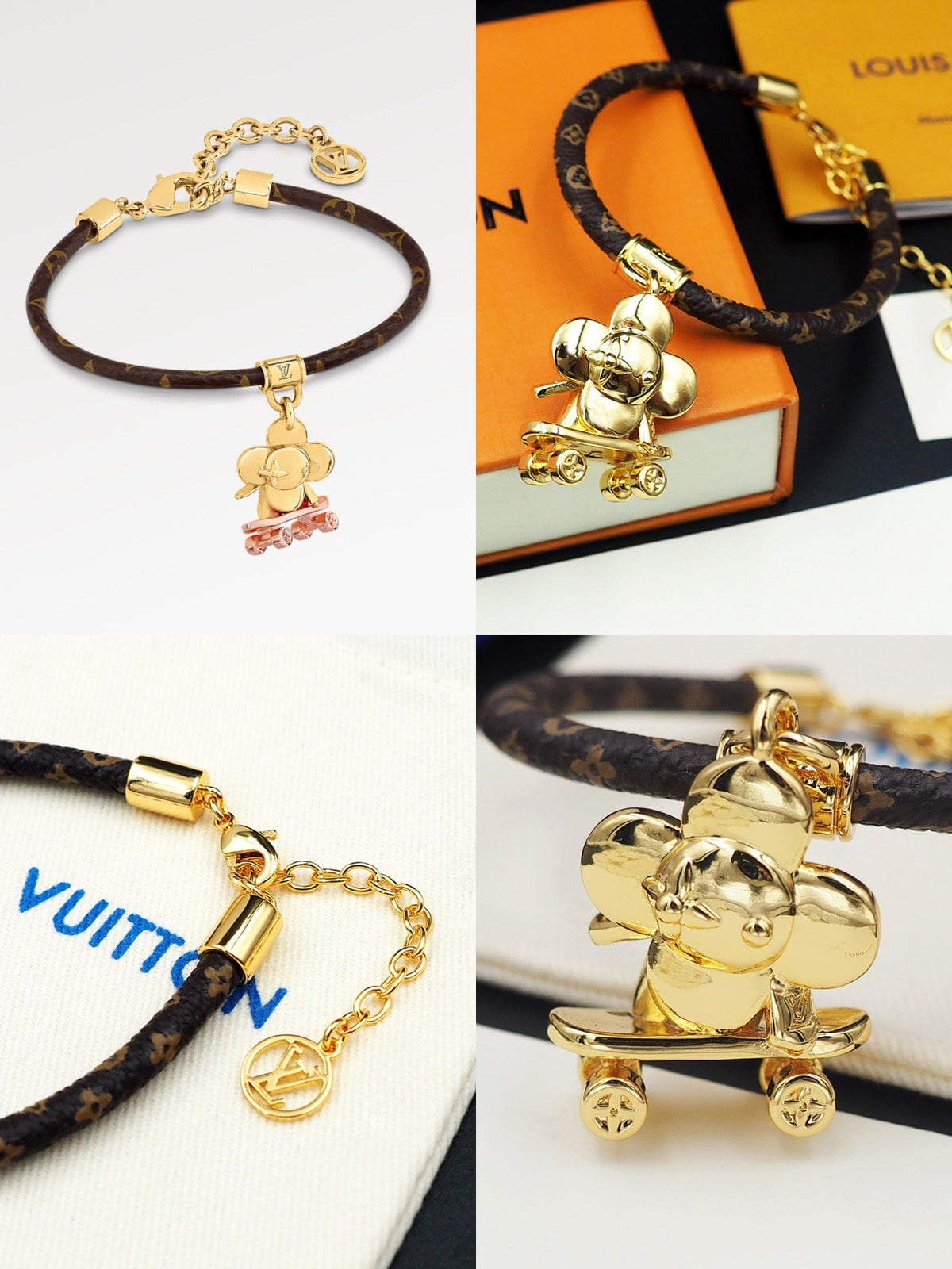 Louis Vuitton VIVIENNE KICK FLIP Bracelet