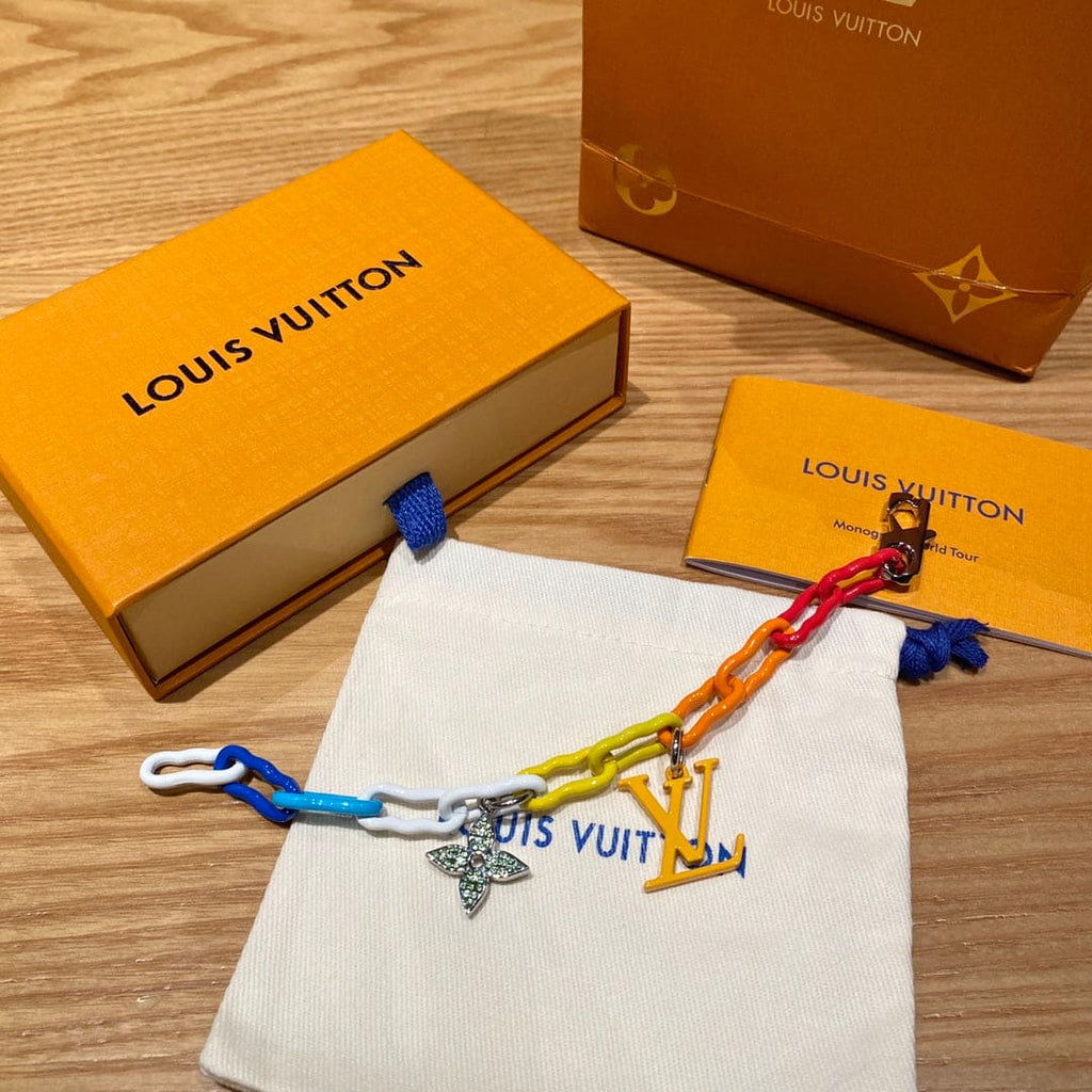 Louis Vuitton Rainbow Ceramic Chain Bracelet