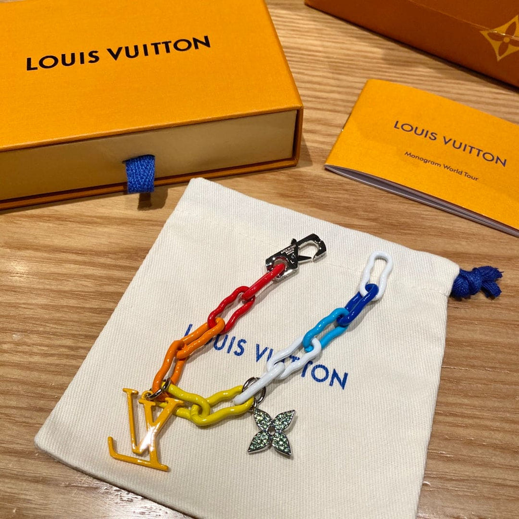 Louis Vuitton Rainbow Ceramic Chain Bracelet