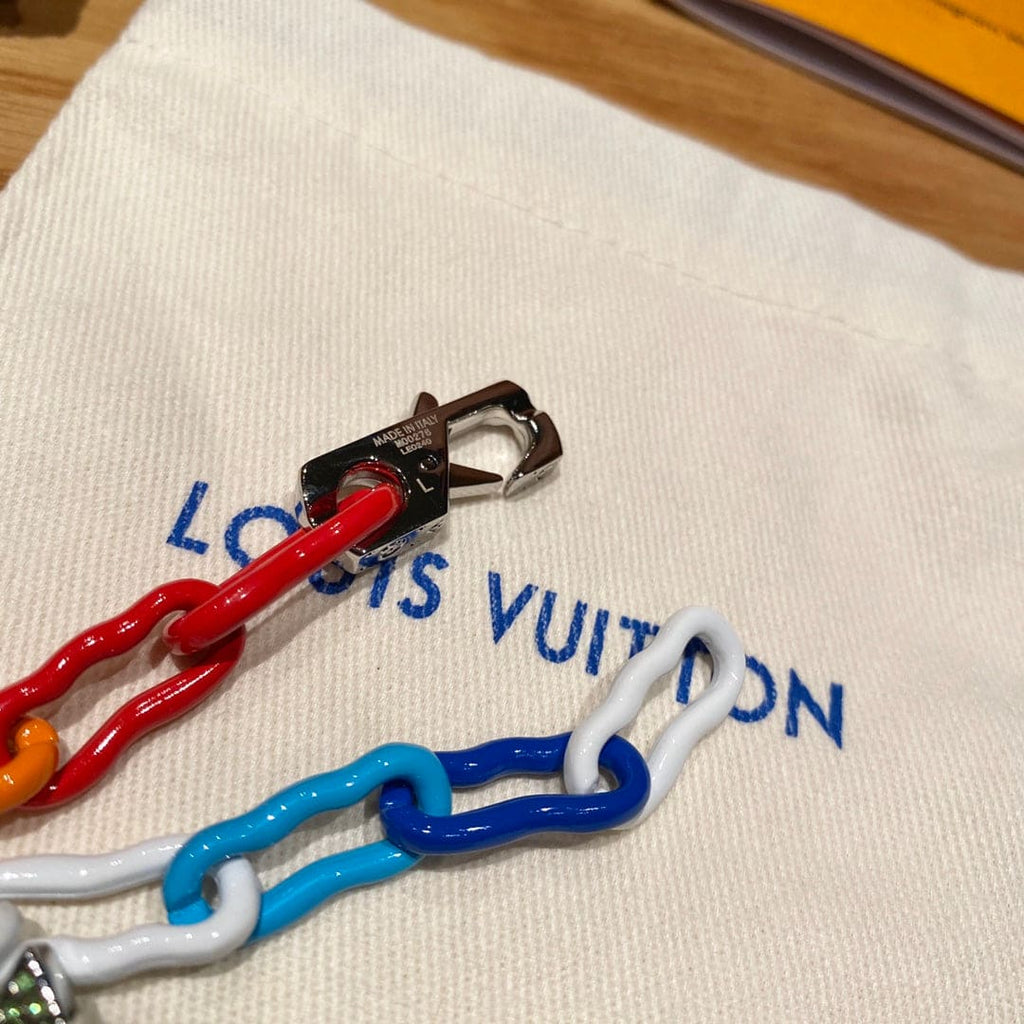 Louis Vuitton Rainbow Ceramic Chain Bracelet
