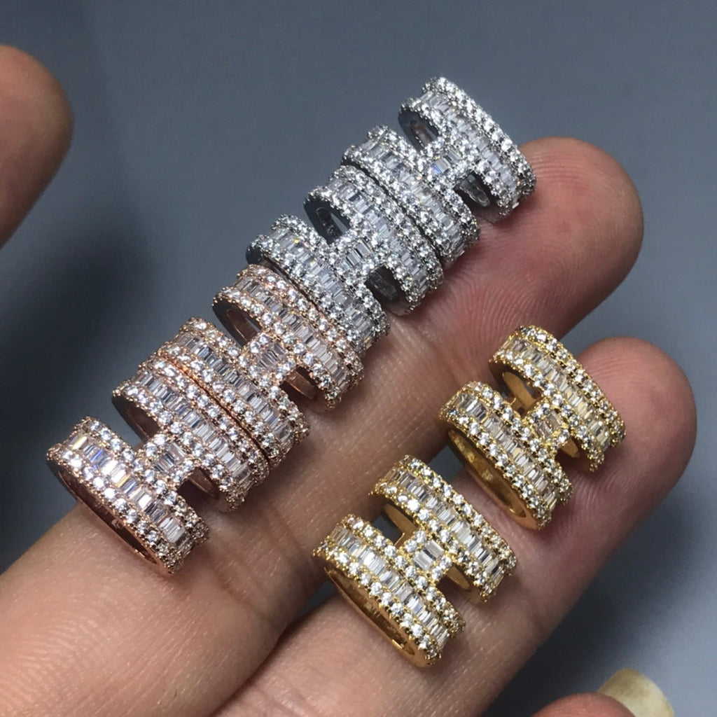 Hermes Pop Moissanite Earrings