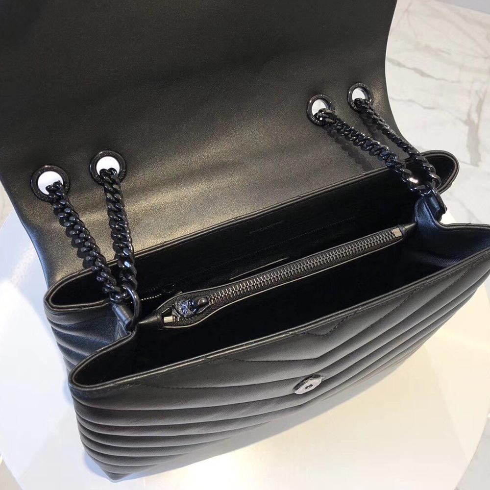 YSL Loulou Small Bag - Nero (Black)