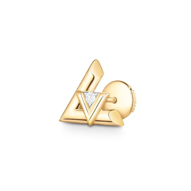 Louis Vuitton Volt One Earrings - 18K Gold