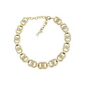 Chanel Rhinestone 2021 Interlocking Choker Necklace