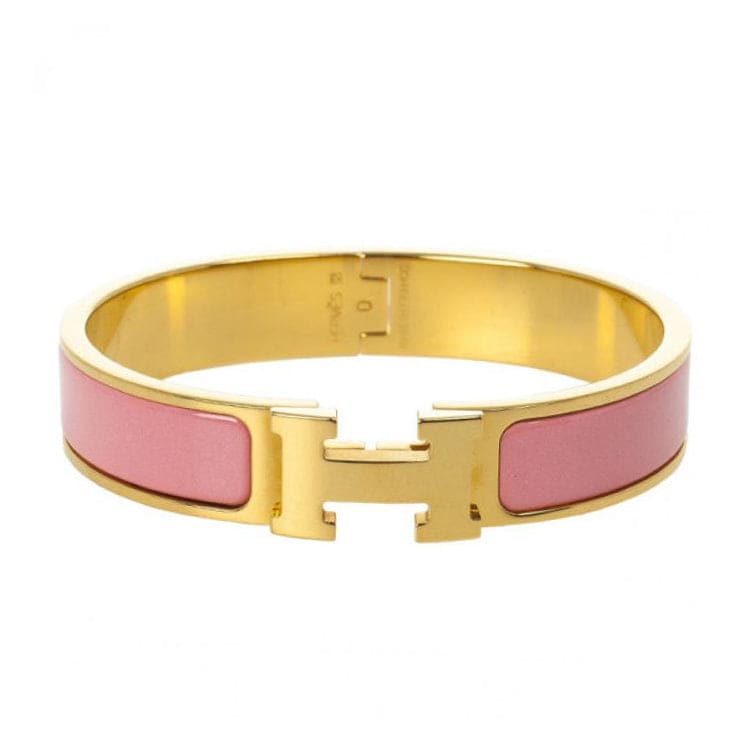 Hermes Clic H Pink Bracelet