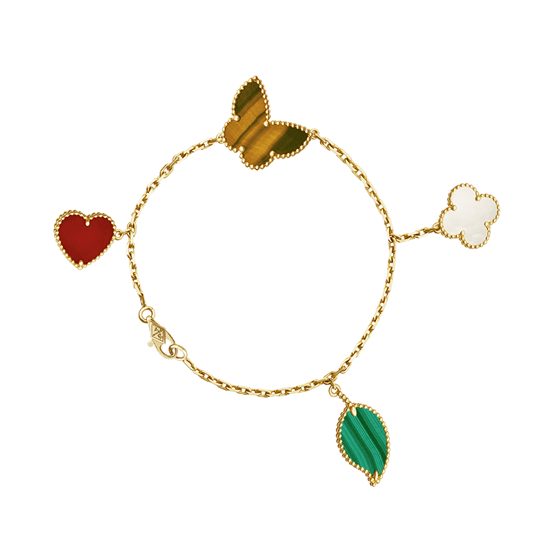 Lucky Alhambra Four Motifs Clover Bracelet
