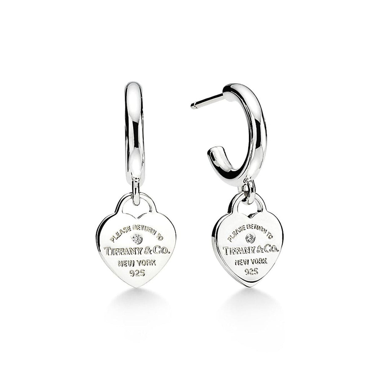 Return to Tiffany Hoop Earrings - 18K Gold