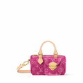 LV Nano Speedy Denim Handbag