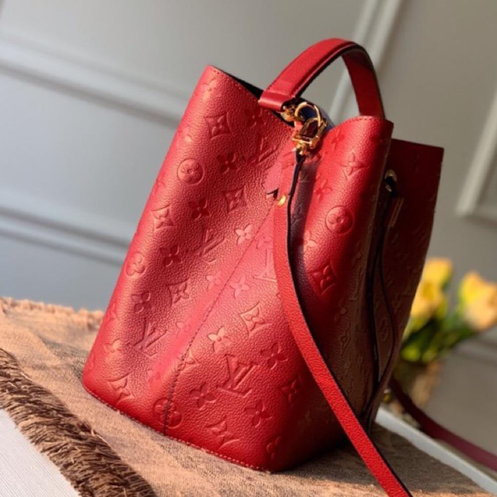 Louis Vuitton Néonoé BB Bucket Bag - Red